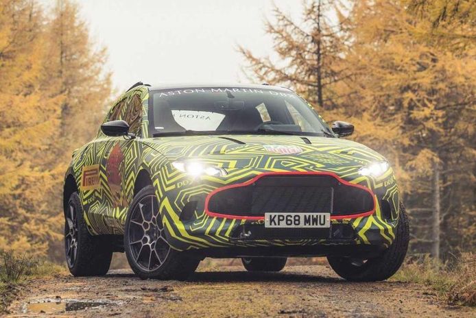 Aston Martin presenta los primeros prototipos del nuevo DBX
