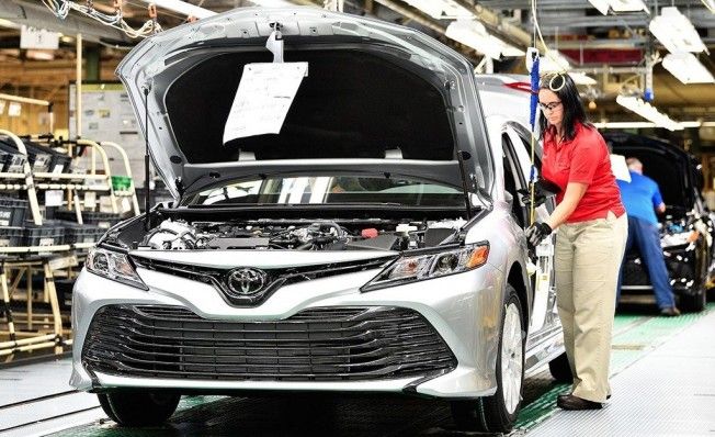 Producción del Toyota Camry en Estados Unidos Producción del Toyota Camry en Estados Unidos