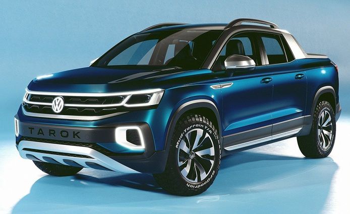 Volkswagen Tarok Concept, un adelanto del nuevo pick-up que está en camino