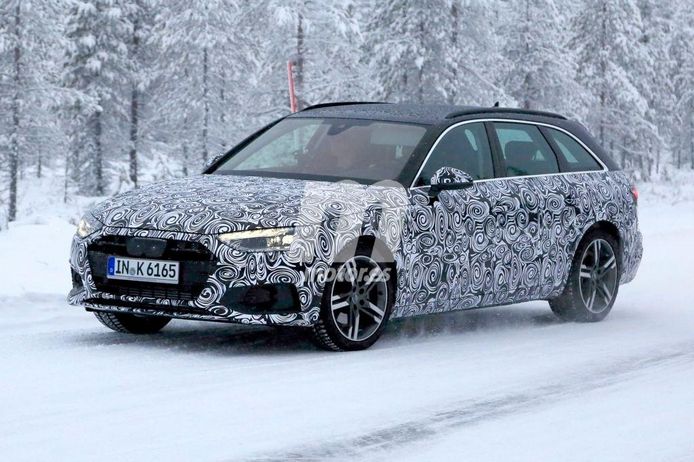 El nuevo Audi A4 Avant 2020 ya se enfrenta a la nieve
