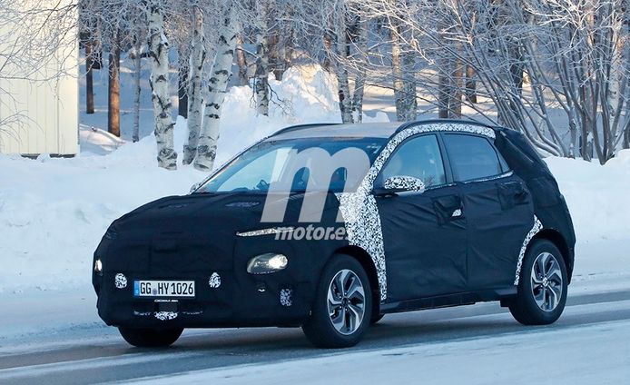 El nuevo Hyundai Kona Híbrido se deja ver en el norte de Europa