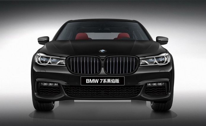 BMW Serie 7 Black Fire Edition - frontal