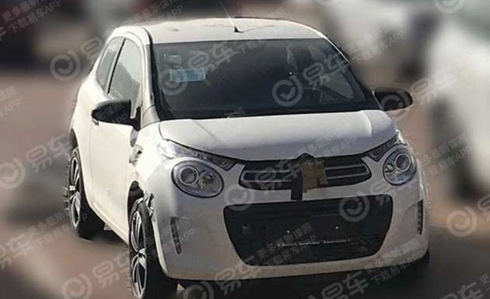 Citroën C1 - foto espía en China