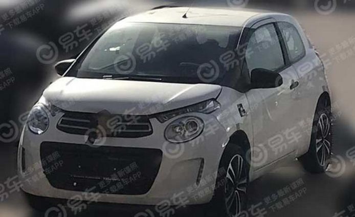 Citroën C1 - foto espía en China