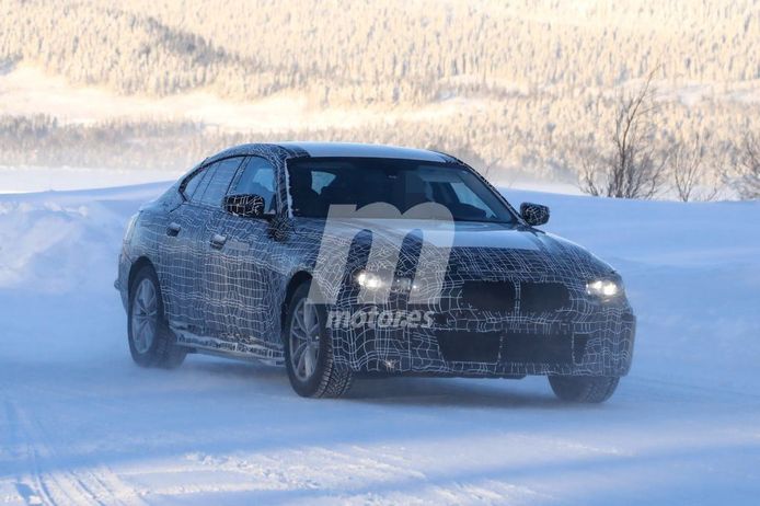 El futuro BMW i4 comienza sus primeras pruebas de invierno