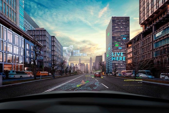 Hyundai y WayRay desarrollan un sistema de navegación con realidad aumentada