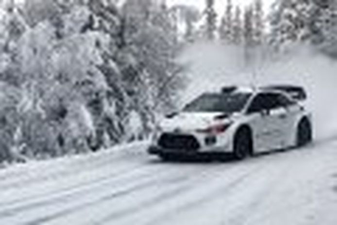 Accidente de Sébastien Loeb en los test del Rally de Suecia