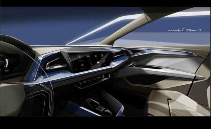 Audi Q4 e-tron Concept - interior