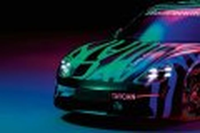 El Porsche Taycan estrena nuevo camuflaje promocional