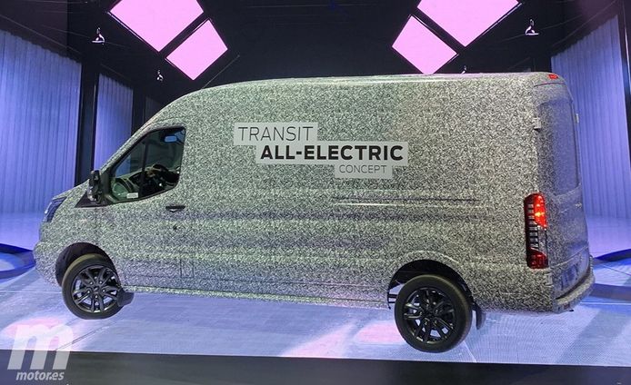La versión eléctrica del Ford Transit será una realidad en 2021