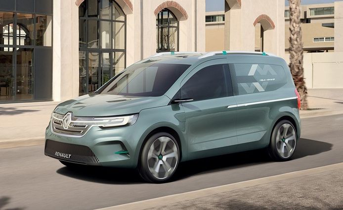 Renault Kangoo Z.E. Concept, adelanto de la nueva generación que llegará en 2020