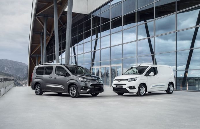 Toyota estrena la nueva gama de comerciales ligeros ProAce City