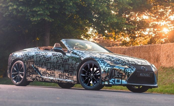 El Lexus LC Cabrio será una realidad, la marca anuncia su producción