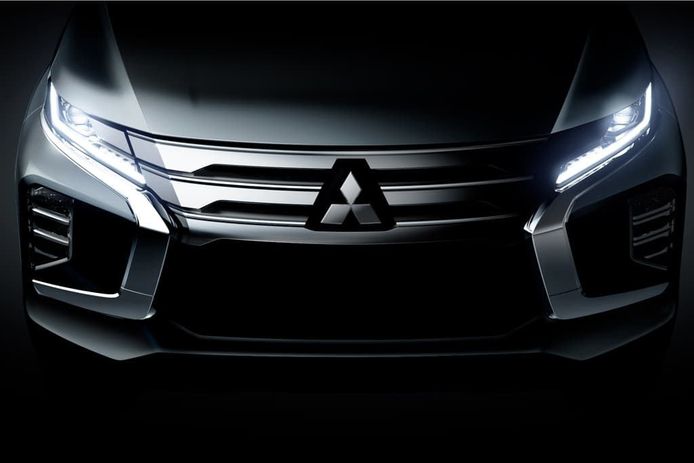 Mitsubishi adelanta el frontal del nuevo Montero Sport 2020