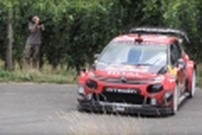 Sébastien Ogier prepara bajo la lluvia el Rally de Alemania