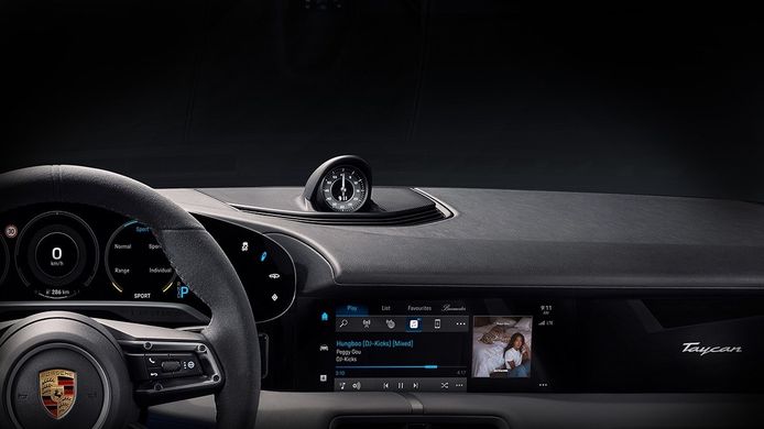 Los clientes del Porsche Taycan podrán disfrutar de Apple Music en su eléctrico