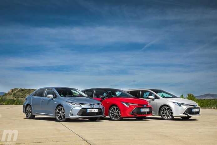 España - Julio 2019: El Toyota Corolla llama a las puertas del Top 10