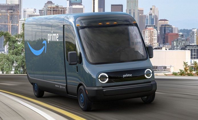 Amazon adquiere 100.000 furgonetas eléctricas de Rivian