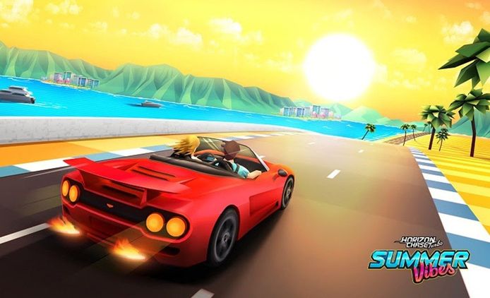 Summer Vibes, el primer DLC de Horizon Chase Turbo, ya está disponible