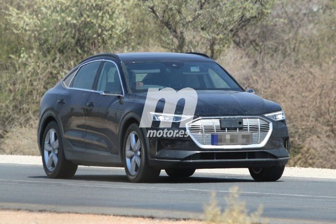 El nuevo Audi e-tron Sportback se desnuda del camuflaje en sus últimas fotos espía