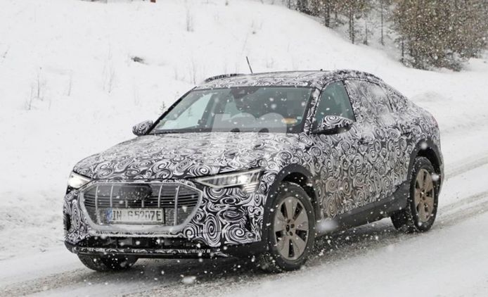 Audi e-tron Sportback - foto espía