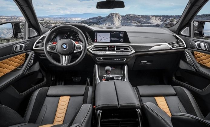 BMW X6 M 2020 - interior