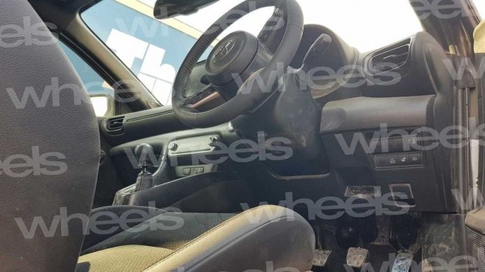 Toyota GR Yaris - foto espía interior