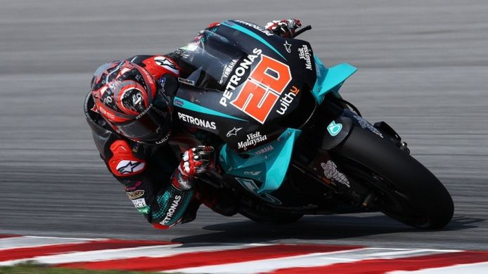 Fabio Quartararo lidera el primer día del test de MotoGP en Sepang