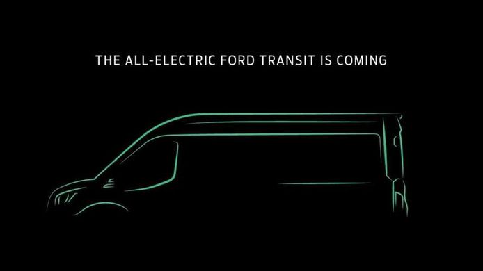 Ford vuelve a anunciar la futura Transit eléctrica