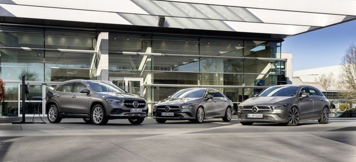 Mercedes presenta sus nuevos compactos híbridos enchufables con tecnología EQ Power