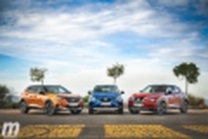 Comparativa B-SUV, Renault Captur, Peugeot 2008 y Nissan Juke (Con vídeo)