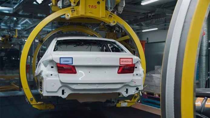 Producción de vehículos BMW