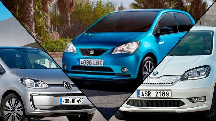 SEAT Mii electric vs Volkswagen e-up! vs Skoda Citigoe iV, ¡movilidad urbana eléctrica!