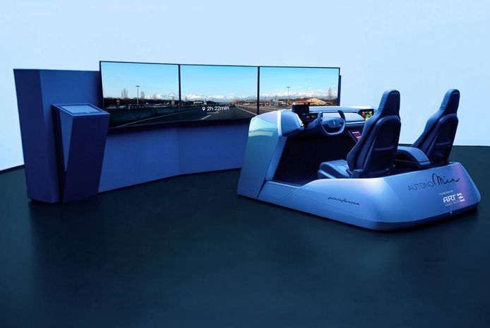 Pininfarina desarrolla AutonoMIA, el simulador de diseño para los futuros modelos