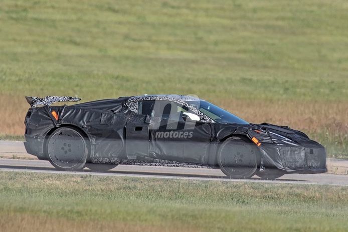 El brutal Chevrolet Corvette Z06 nos muestra su espectacular alerón