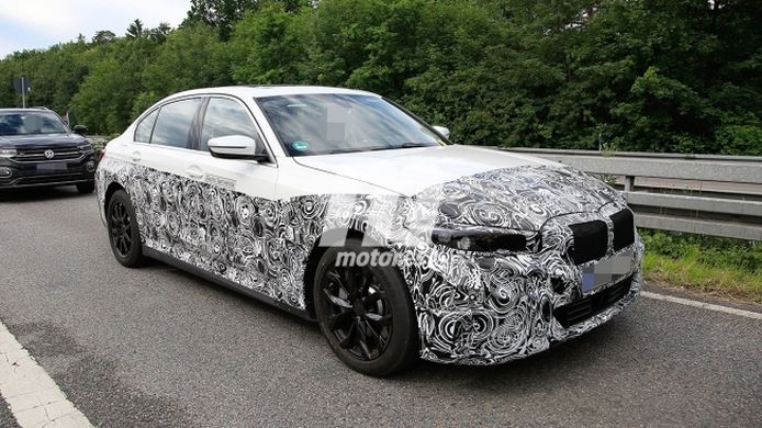 BMW i3 2022 - foto espía