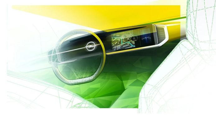 Opel adelanta un teaser del nuevo Mokka con un avanzado interior