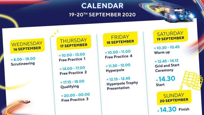 El WEC reduce el programa de las 24 Horas de Le Mans 2020 a cuatro días