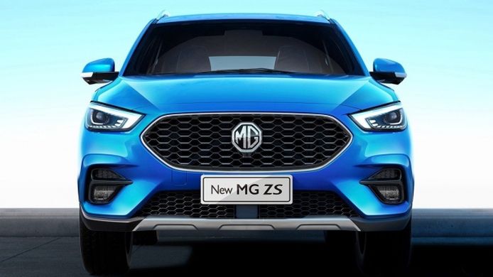MG ZS 2020 - frontal