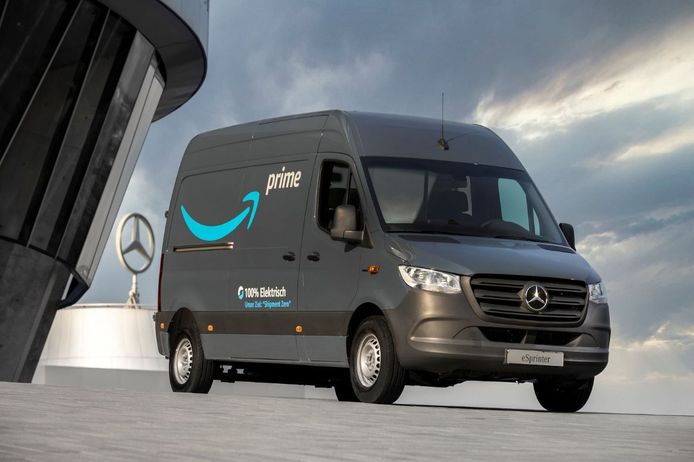 Amazon encarga a Mercedes-Benz 1.800 furgonetas eléctricas para Europa