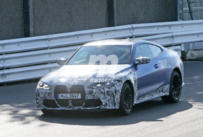 Nuevas fotos espía del BMW M4 Coupé 2021 en Nürburgring, el deportivo se destapa