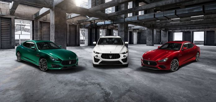 Maserati lanza los nuevos Levante, Ghibli y Quattroporte Trofeo V8 de 580 CV