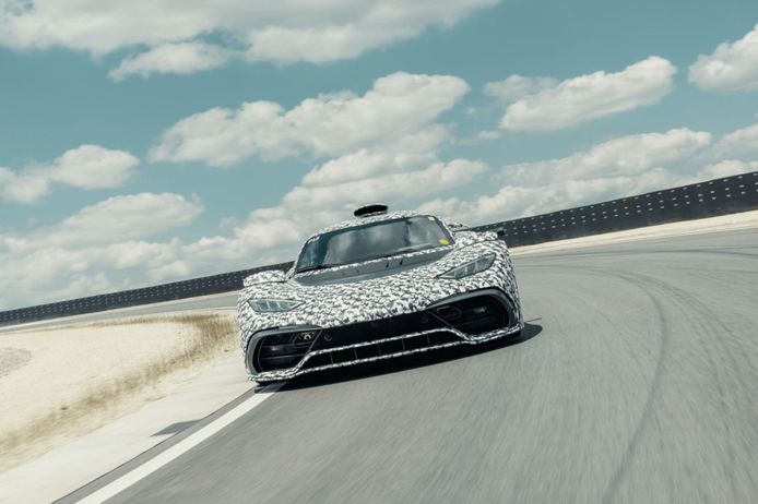 Los prototipos del Mercedes-AMG ONE entran en su última fase de pruebas