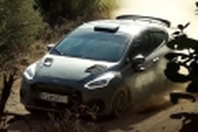Provechosos días de test de Nil Solans con el Ford Fiesta 'Rally3'