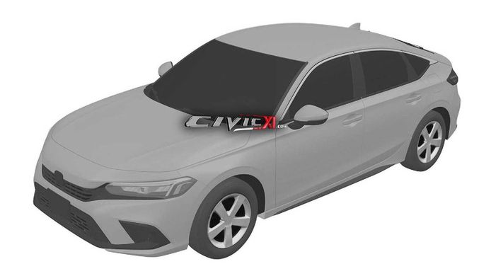La nueva generación del Honda Civic filtrada al completo por sus bocetos de patente