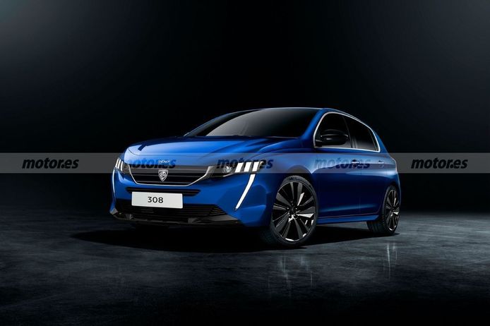 Nuevo adelanto del Peugeot 308 2021, con un diseño más fiel al modelo de producción