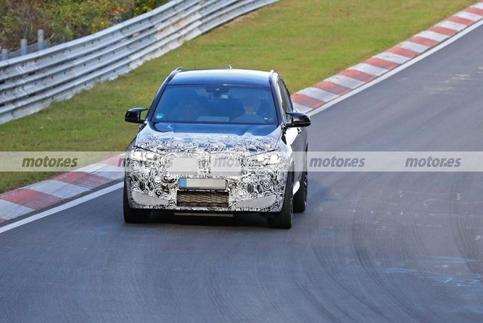 Cazado el facelift del BMW X3 M 2021 en Nürburgring, fotos espía del SUV deportivo