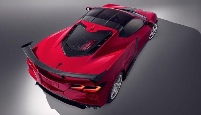 Filtrado el nuevo paquete de accesorios de carbono del Chevrolet Corvette 2021
