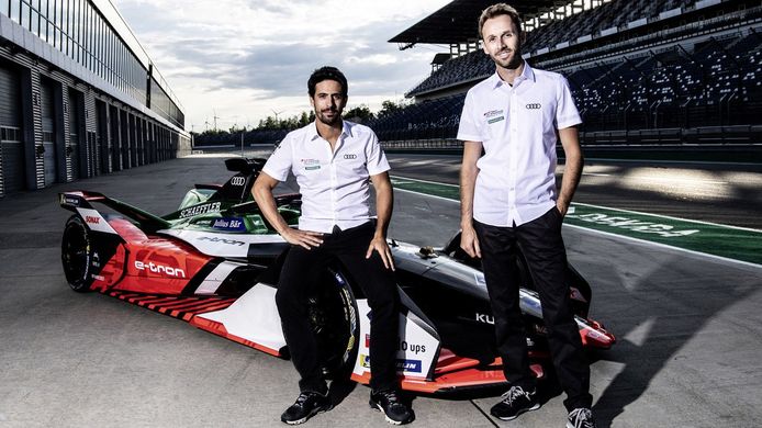 Lucas Di Grassi y René Rast forman la nueva dupla de Audi en Fórmula E