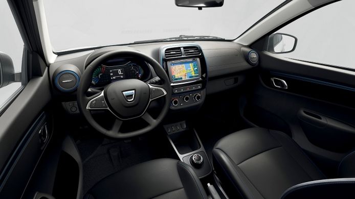 Dacia Spring car sharing - interior